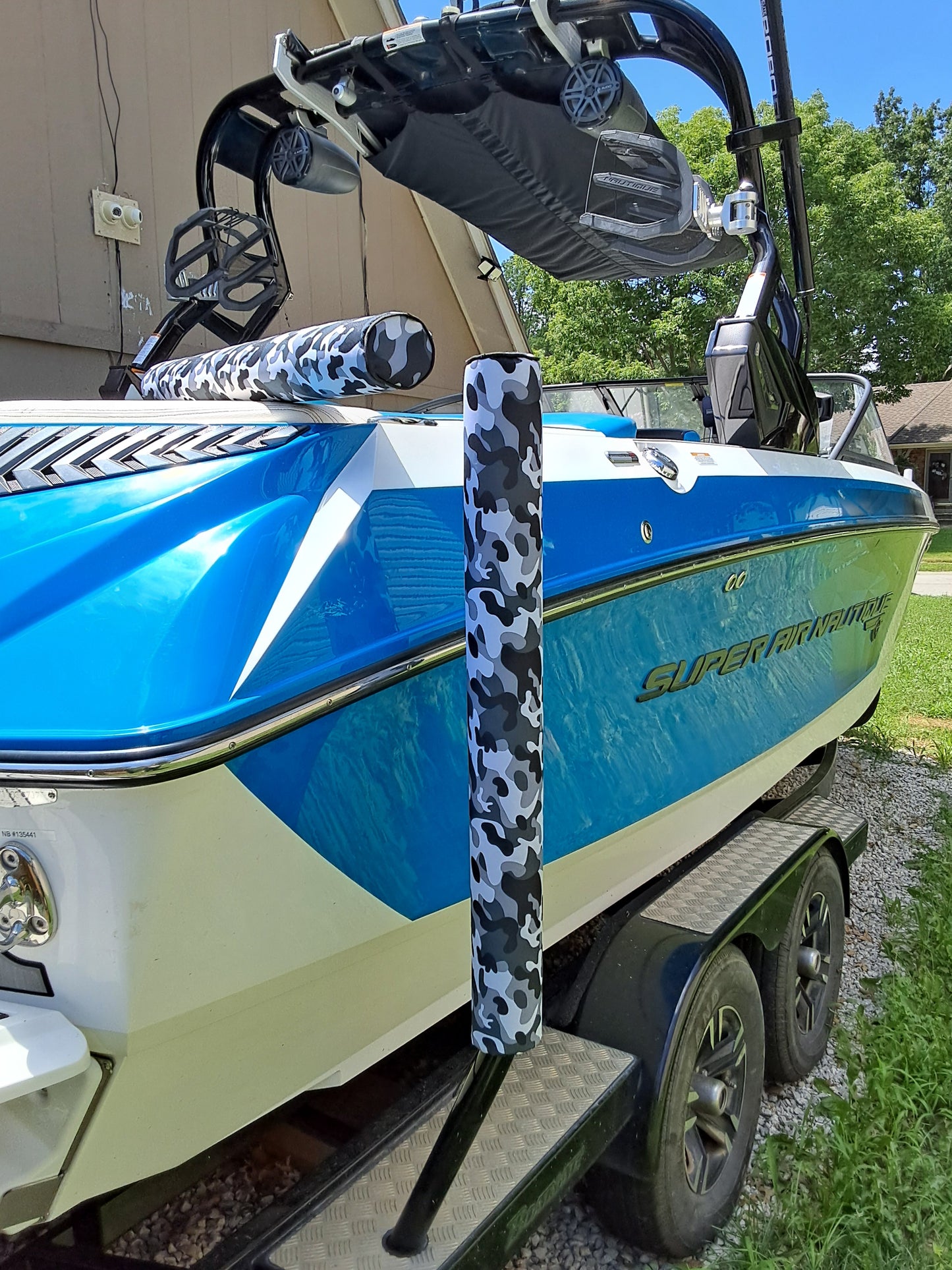 Premium Boat Trailer Guide Covers - 36 Inches (Pair)