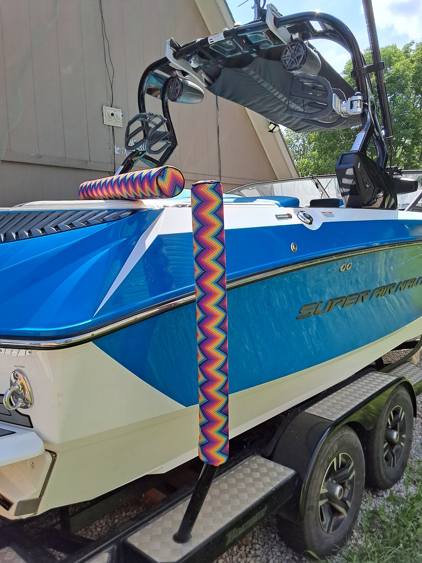 Premium Boat Trailer Guide Covers - 36 Inches (Pair)
