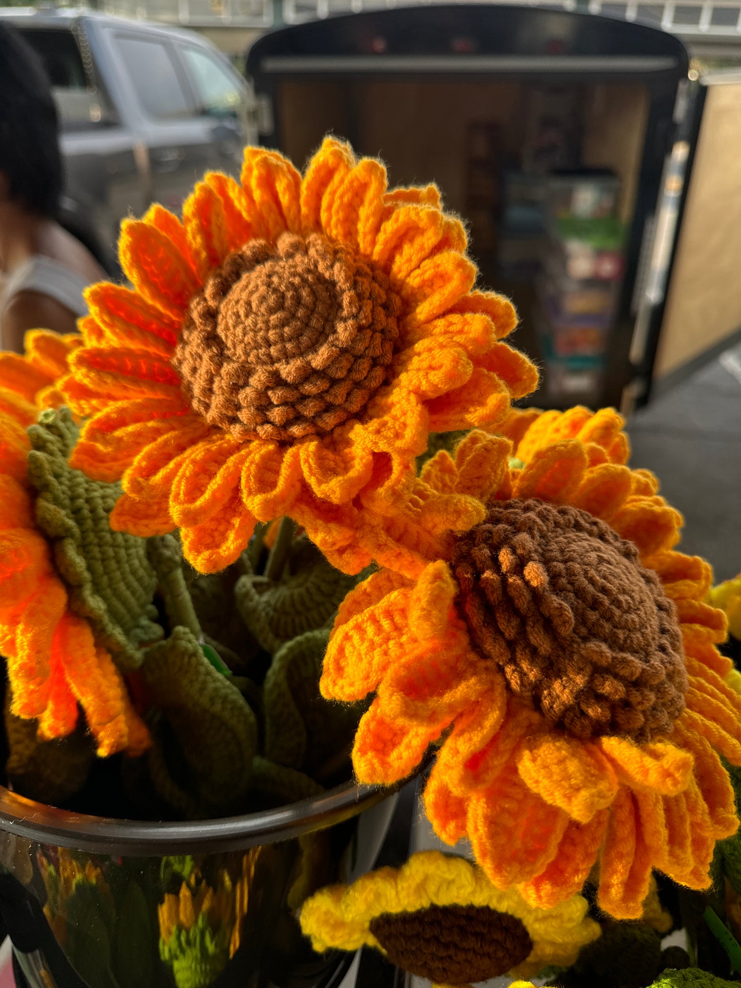 Large Sunflowers