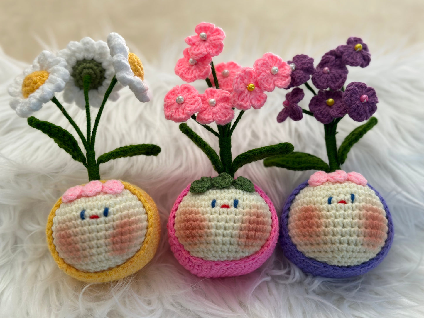 Flowers meatball handmade