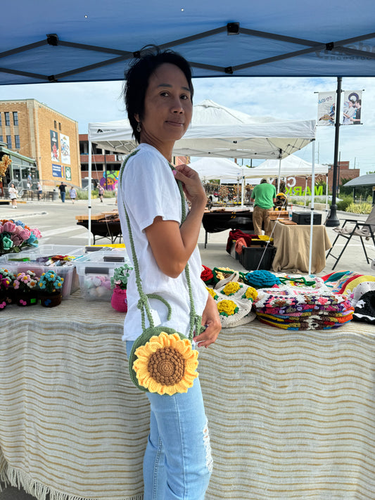 Small Sunflower Purse