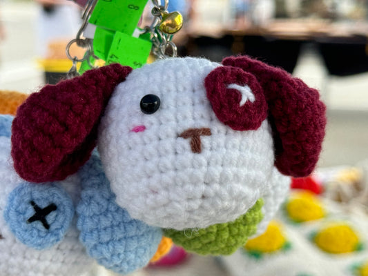 Cute Handmade Doggy Keychains